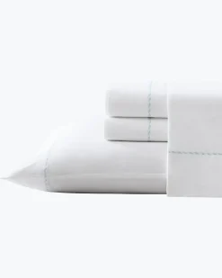 Solid 4-Piece Queen Sheet Set - Blue