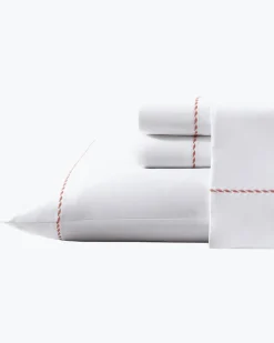 Solid 4-Piece Queen Sheet Set - Orange