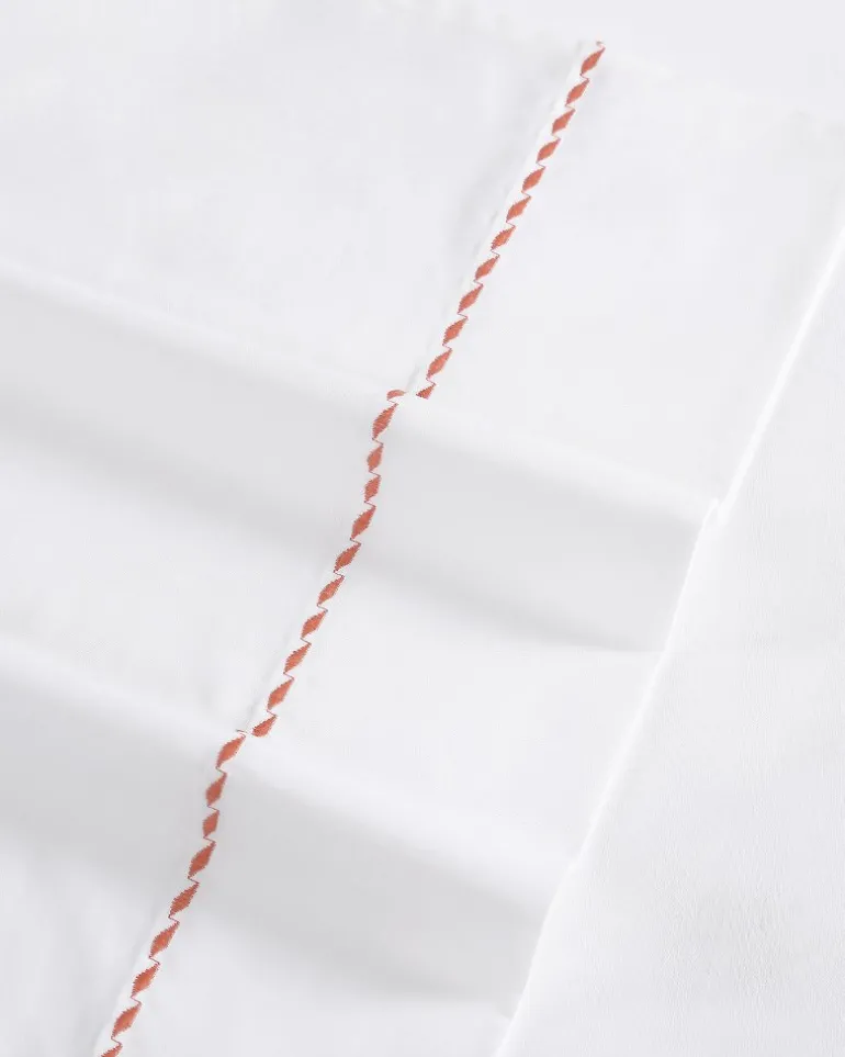 Solid 4-Piece Queen Sheet Set - Orange