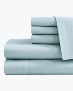 Solid Sateen 6-Piece King Sheet Set
