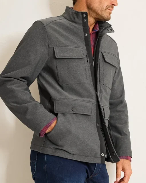 Stanley Park Softshell Field Jacket - Island Luxe Style