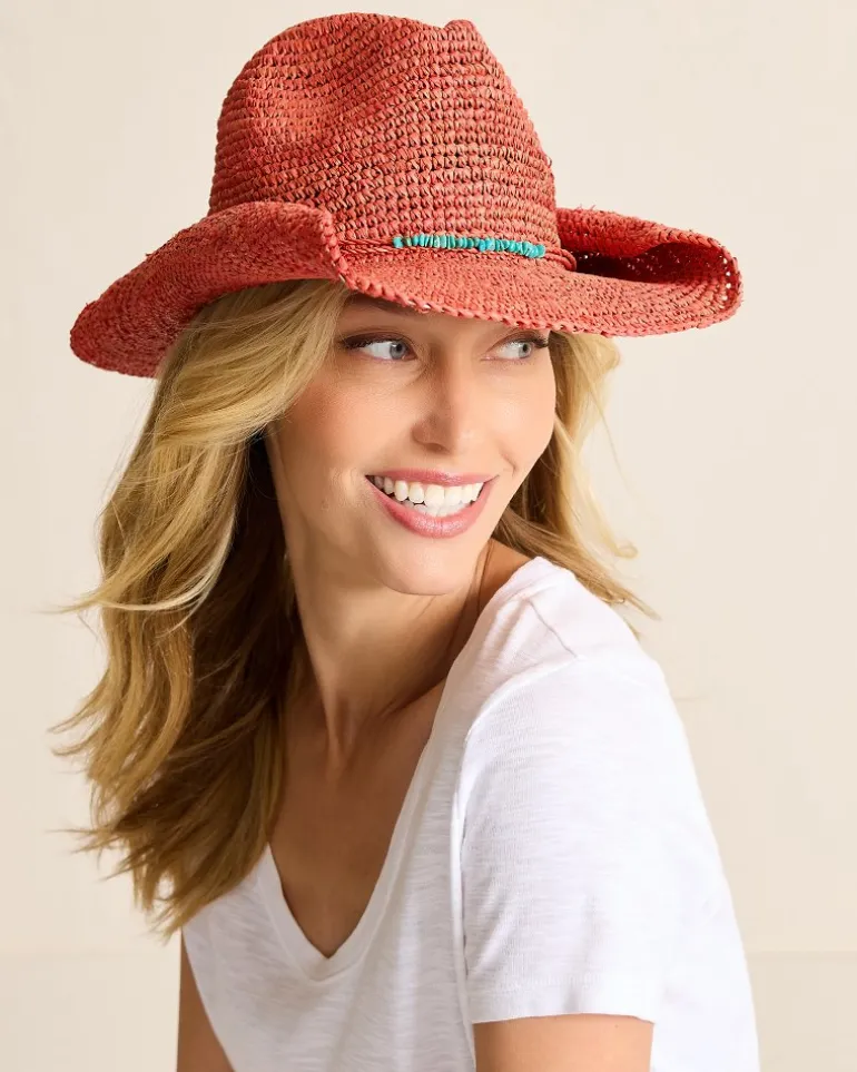 Tanya Raffia Cowboy Hat