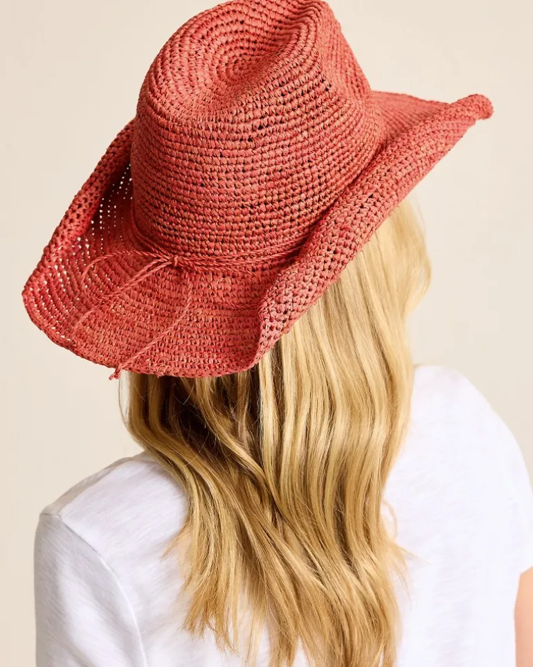 Tanya Raffia Cowboy Hat