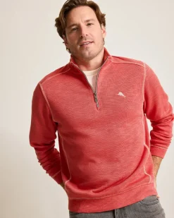 Tobago Bay Marlin Splash Half-Zip Sweatshirt