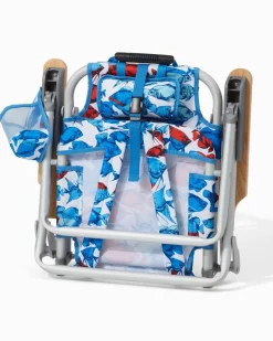 Tommy Bahama School of Fish Kids' Backpack Beach Chair