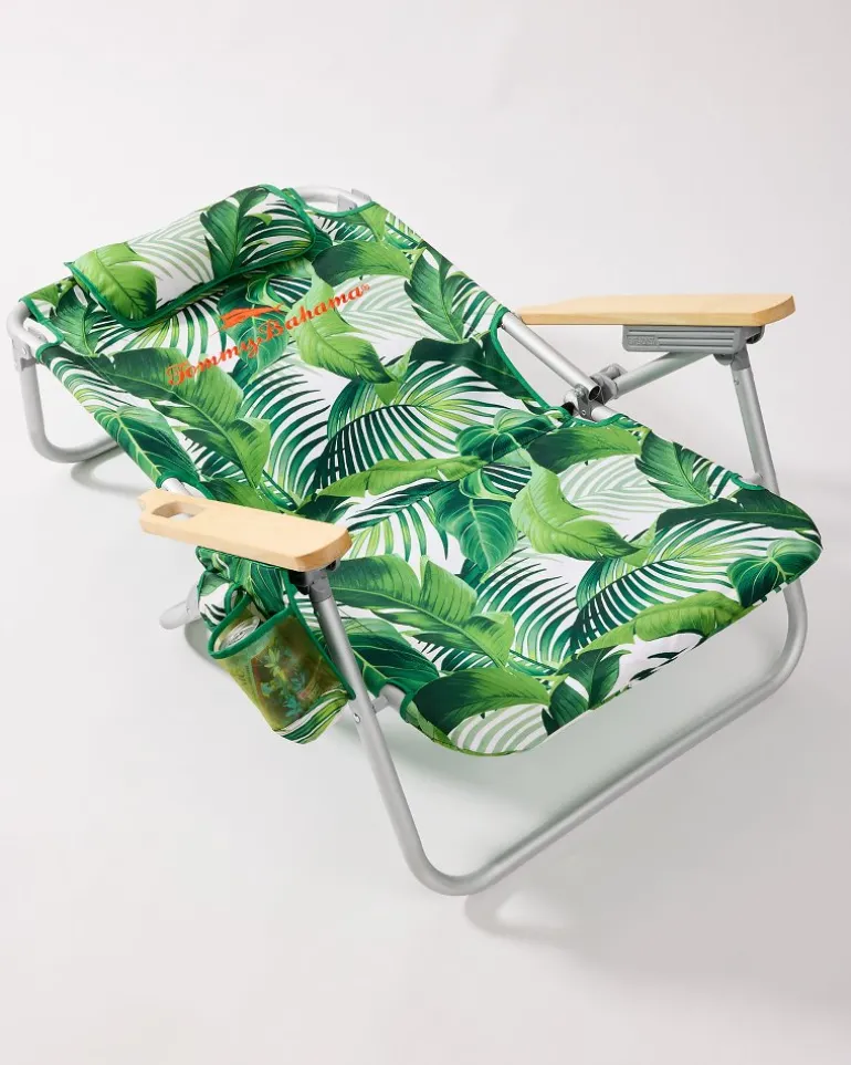 Tommy Bahama Tropical Fronds Deluxe Backpack Beach Chair