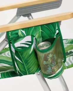 Tommy Bahama Tropical Fronds Deluxe Backpack Beach Chair