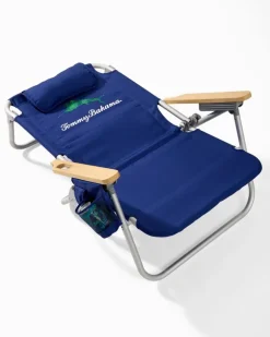 Tommy Bahama Wavy Marlin Deluxe Backpack Beach Chair