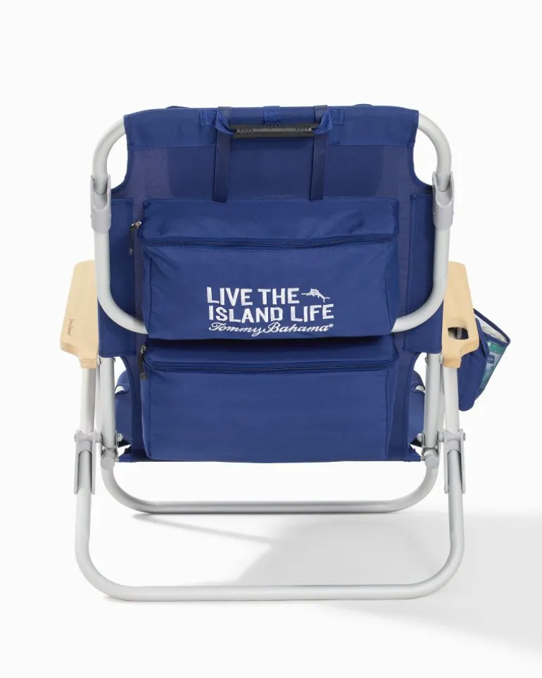 Tommy Bahama Wavy Marlin Deluxe Backpack Beach Chair