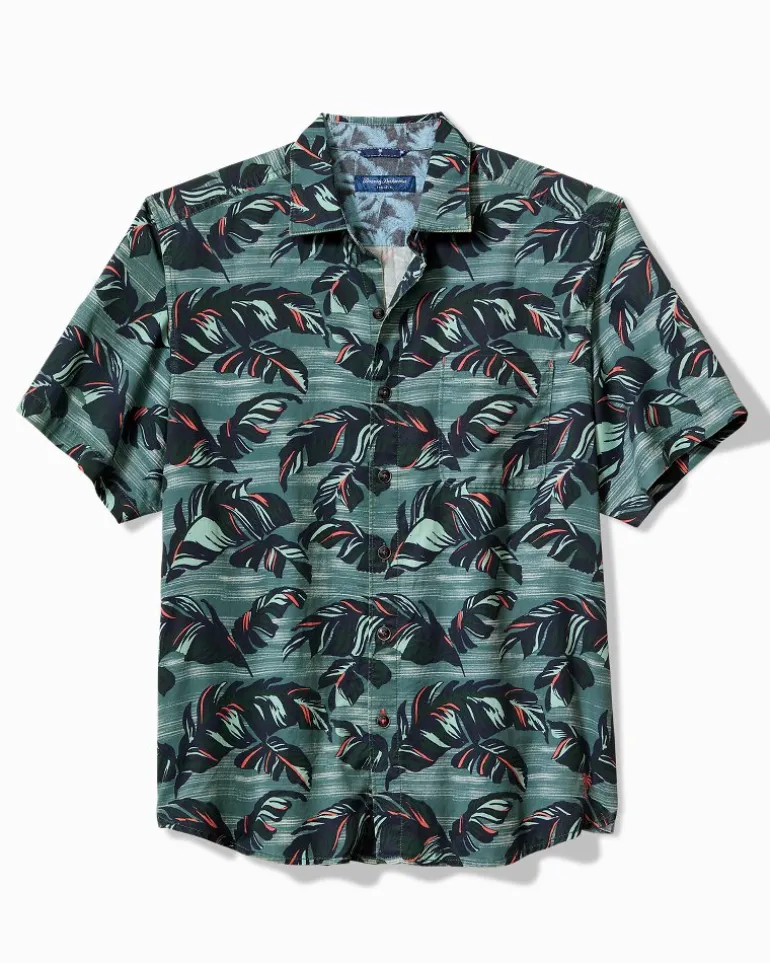 Tortola Verde Fronds Short-Sleeve Shirt