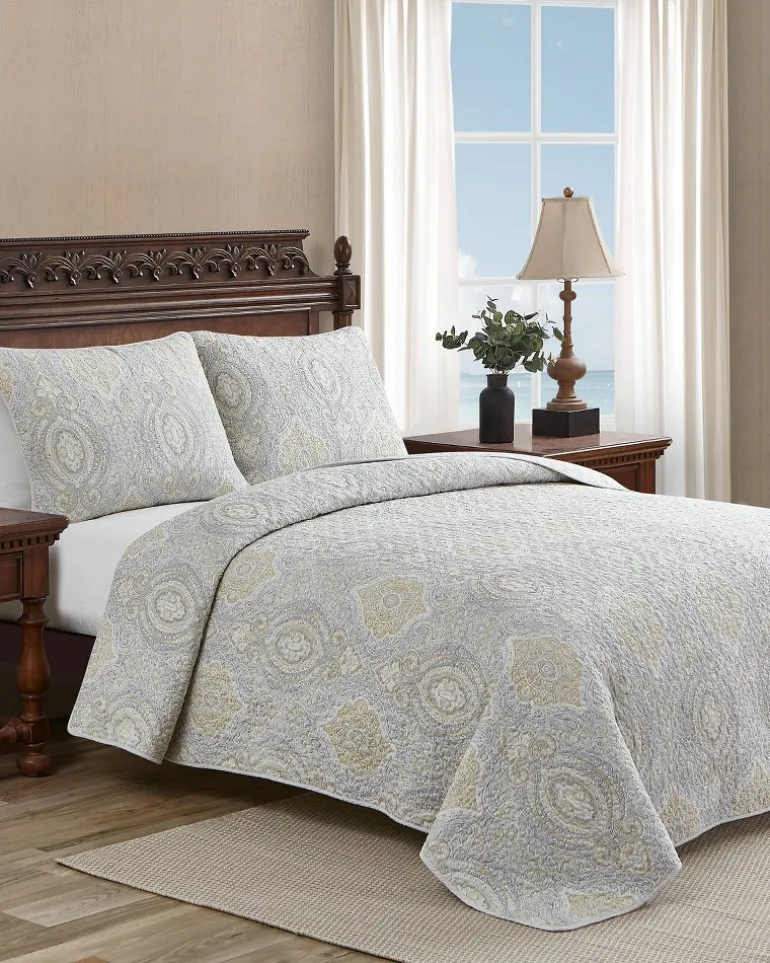 Turtle Cove 3-Piece King Quilt Set