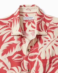 Veracruz Cay Lindavista Leaves Short-Sleeve Shirt