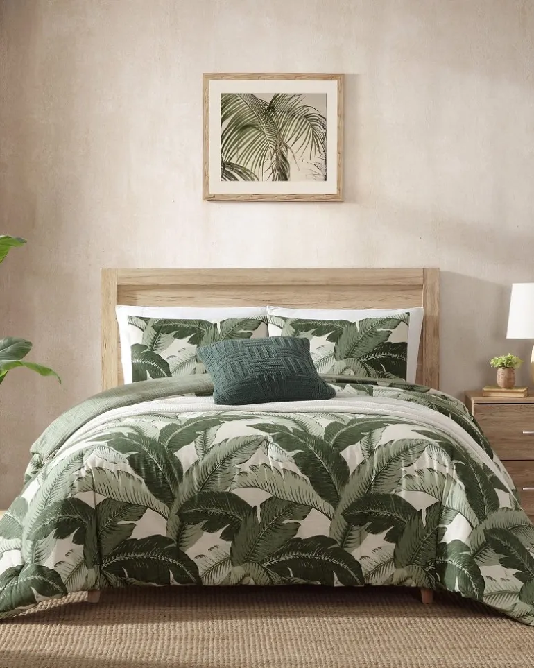 Vintage Palms 3-Piece King Comforter Set