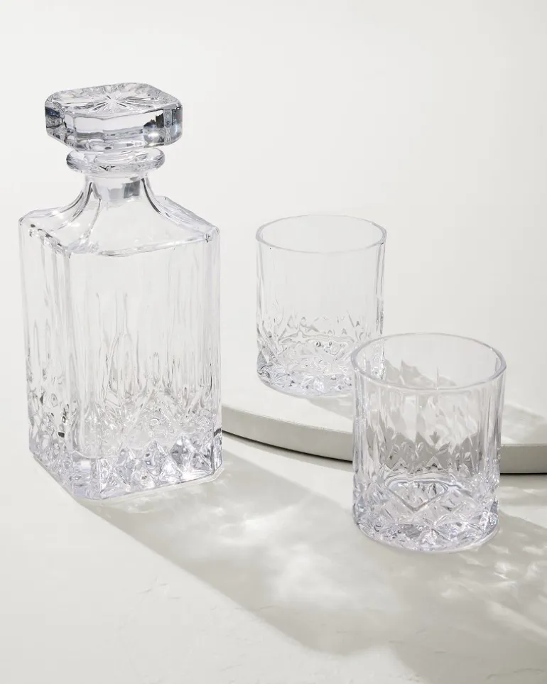 Viski® Admiral Decanter 3-Piece Set
