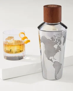 Viski® Globe 3-Piece Cocktail Shaker