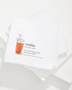 Vodka Cocktail Napkins