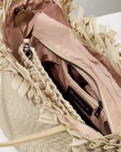 Vulcan Fringe Top Large Tote & Wristlet