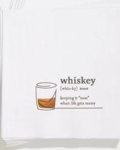 Whiskey Cocktail Napkins